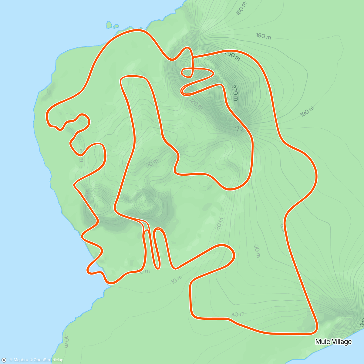 Map of the activity, Zwift - AEROBIC DEVELOPMENT TEMPO TO SUB-THRESHOLD RAMP INTERVAL RIDE in Watopia