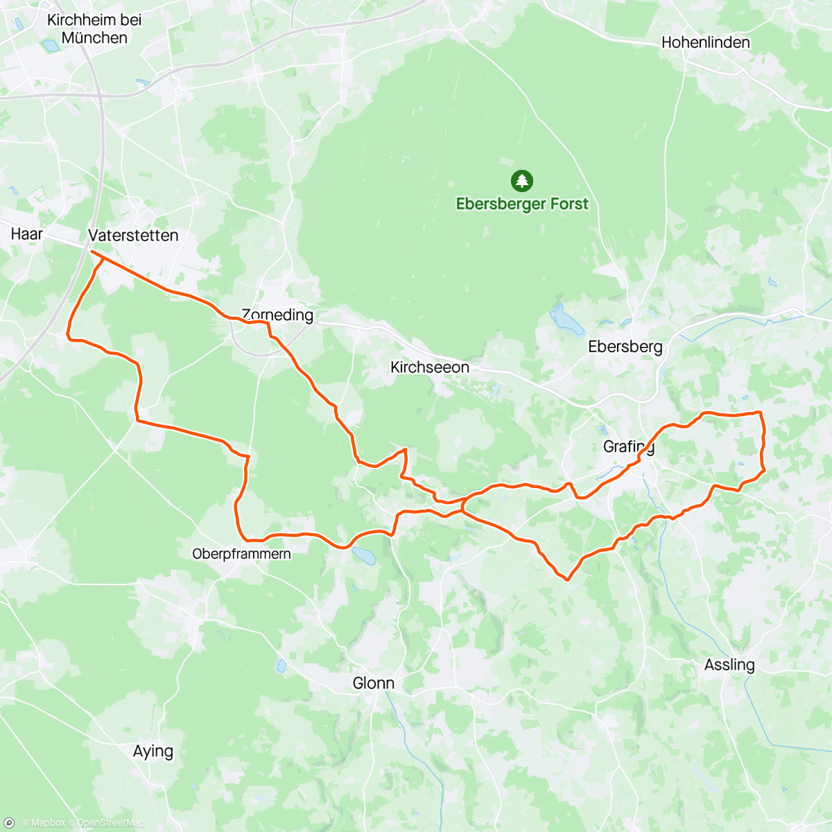 アクティビティ「Auf Traxl」の地図