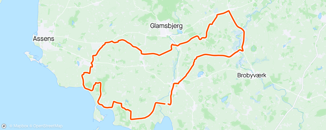 Map of the activity, Solotur 🌬️🚴🏻‍♀️🌦️