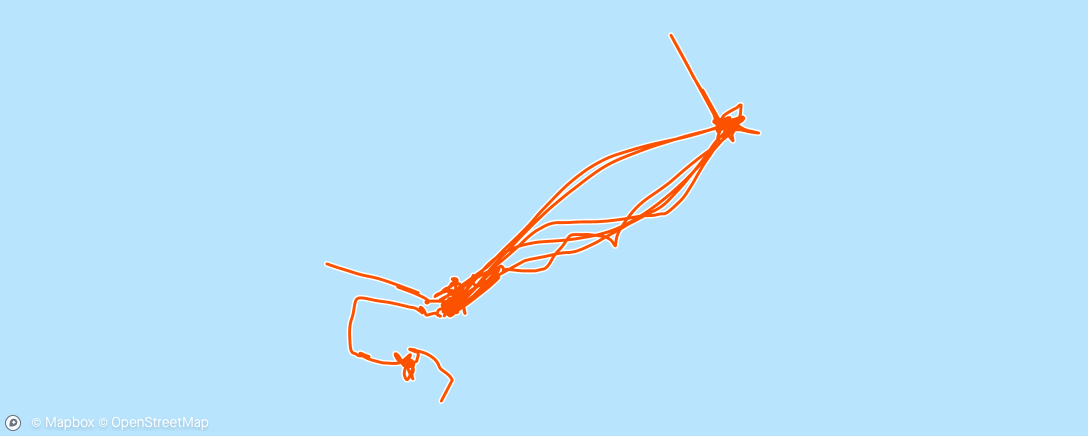 Map of the activity, Annual crab island adventure