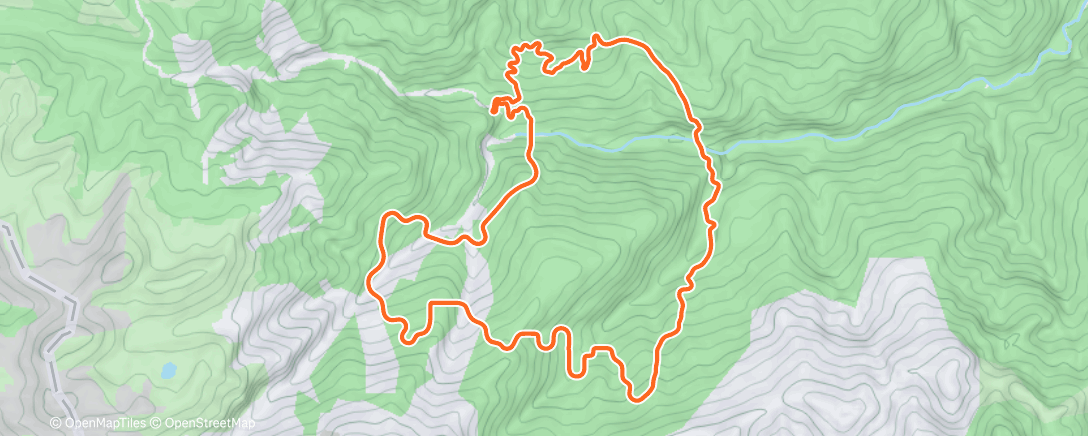 Map of the activity, MyWhoosh - Bhutan Outer Loop