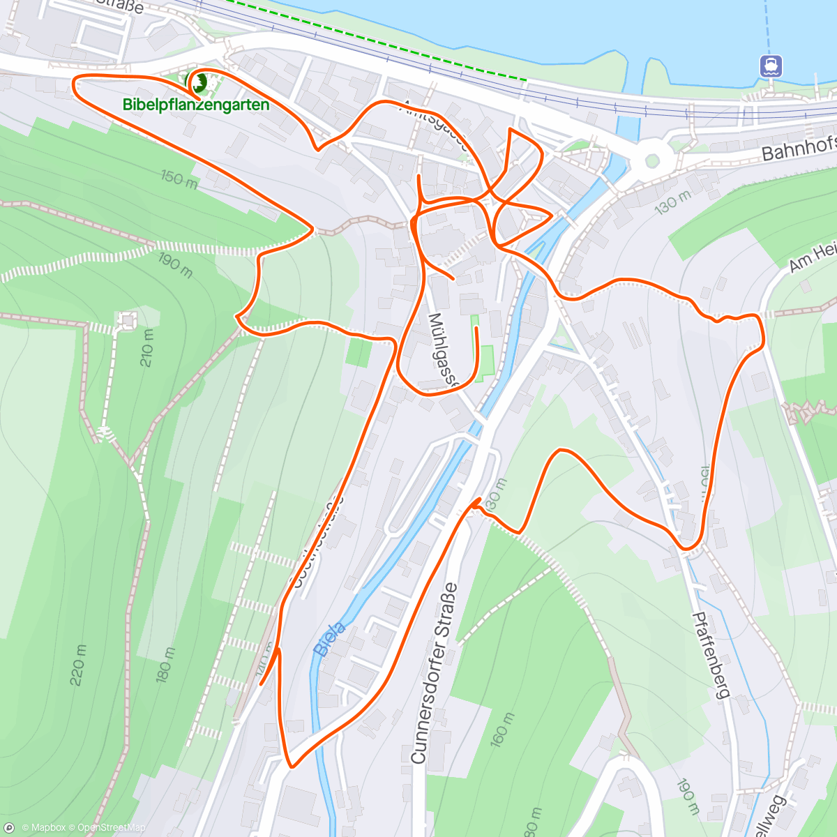 Map of the activity, Getting ready for 24h relay. Mottobahn: Die Langweilige aka SM Sprint 🥉