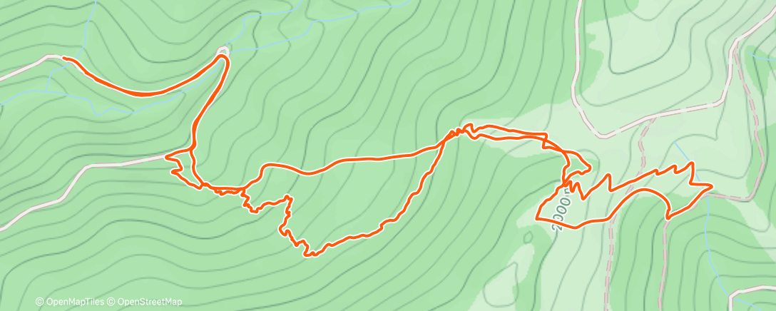 Map of the activity, Cota de neu pols 3900