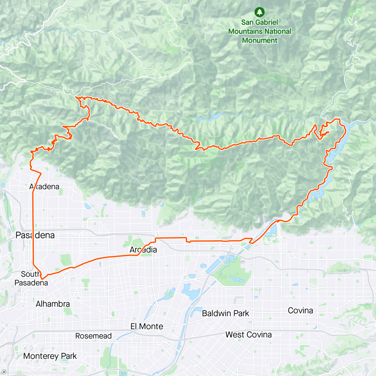 Map of the activity, LA Invitational