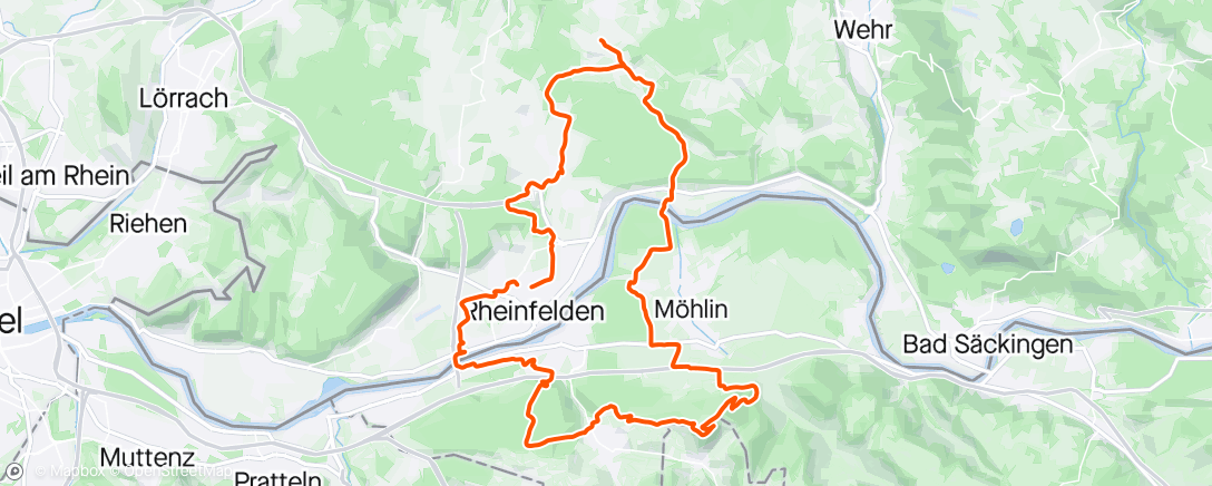 Map of the activity, Sonnenberg-Hohe flum