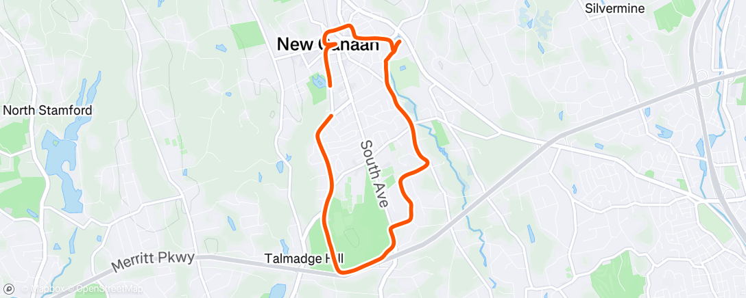 Map of the activity, Free Run