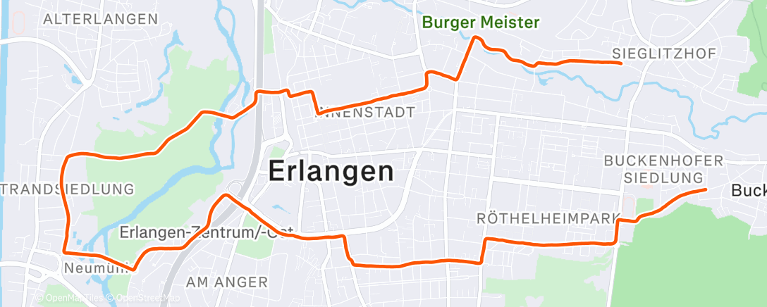 Map of the activity, I’m not Superstitious, just a Little Stitious.