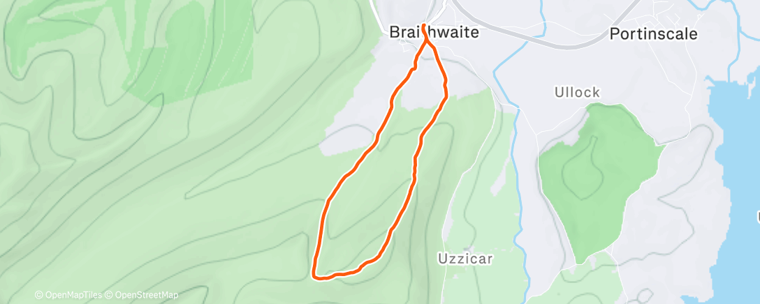 Map of the activity, 1st Barrow of 2026, Fern pace
