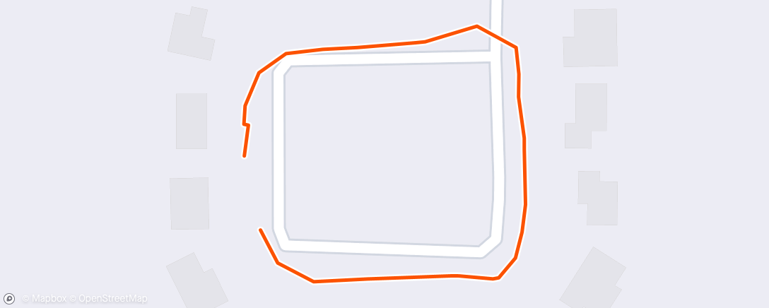 Map of the activity, Morning Walk