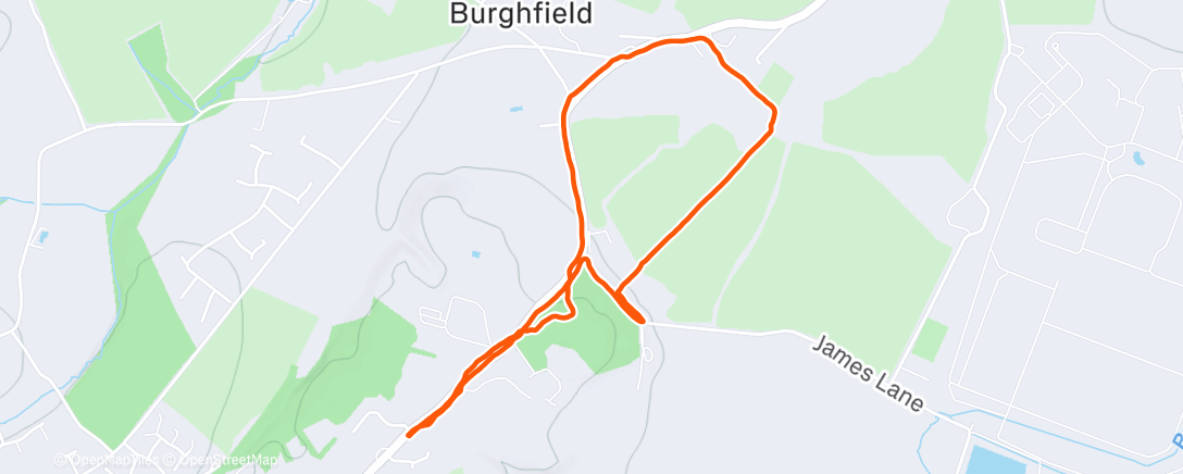 Карта физической активности (Afternoon Walk)