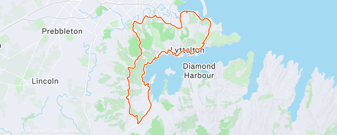 Map of the activity, 46 h later ………