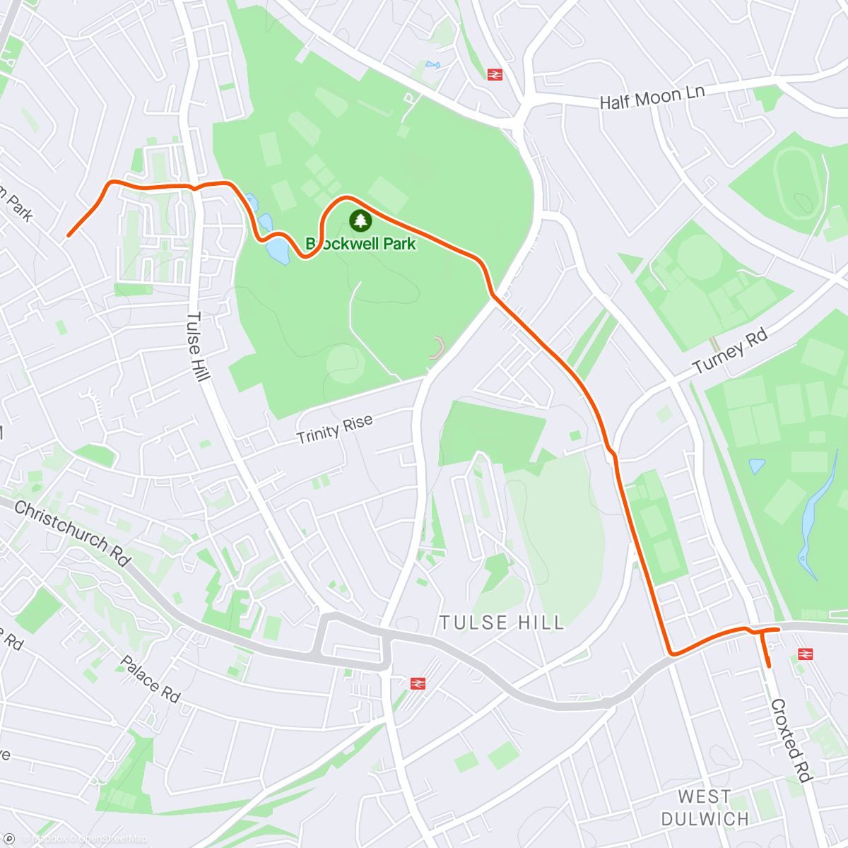 Map of the activity, Lime  bike to make the train