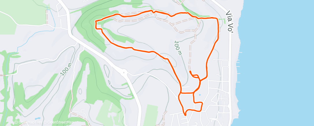 Карта физической активности (Monte Corno 🙆🏻‍♂️)