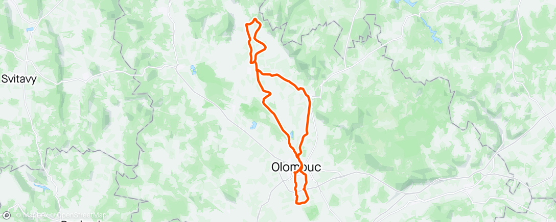 Map of the activity, Lokotka 🌬