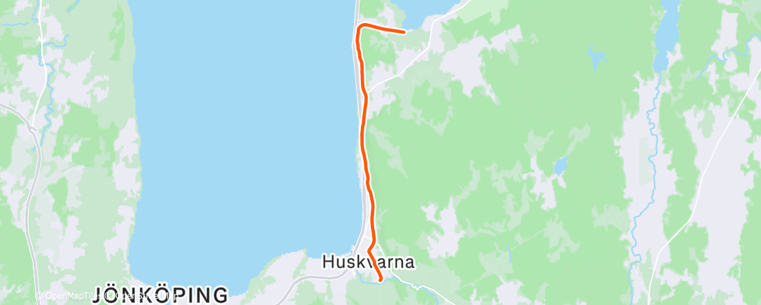 Map of the activity, Hemlängtan från Vapenvallen