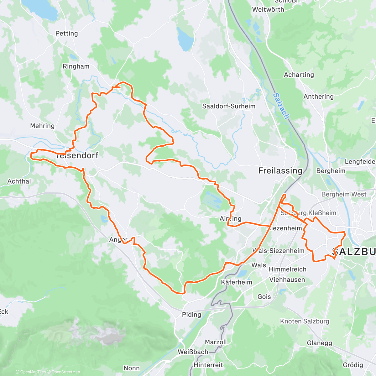 Mappa dell'attività Graveln 😍 ❄️