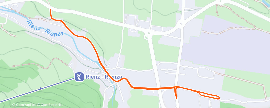 Карта физической активности (Evening Run)