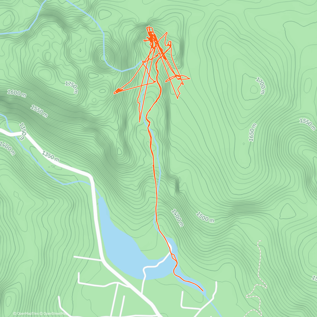Map of the activity, Tufasssss