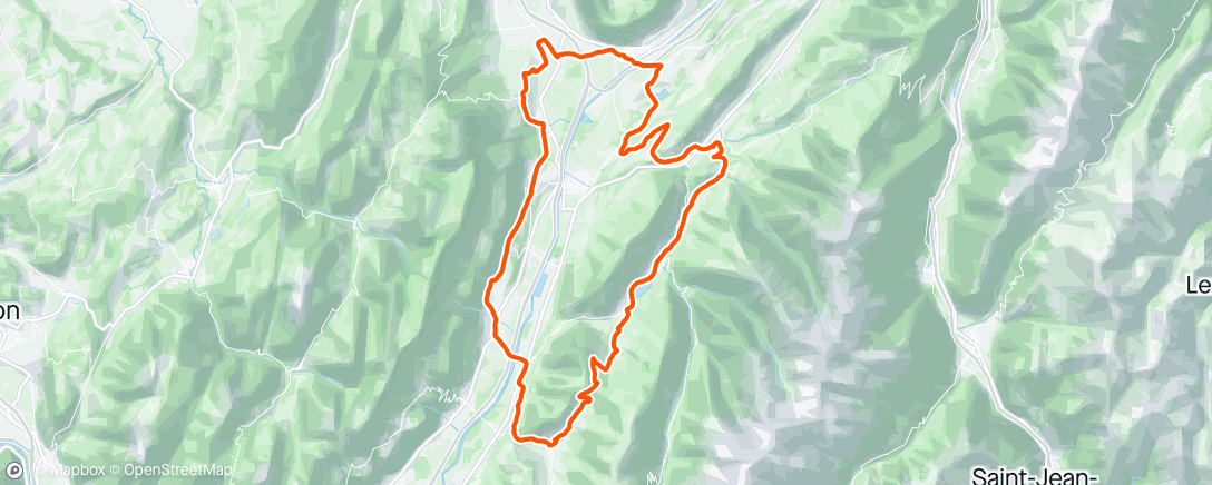Mapa da atividade, Col du Barioz 😎