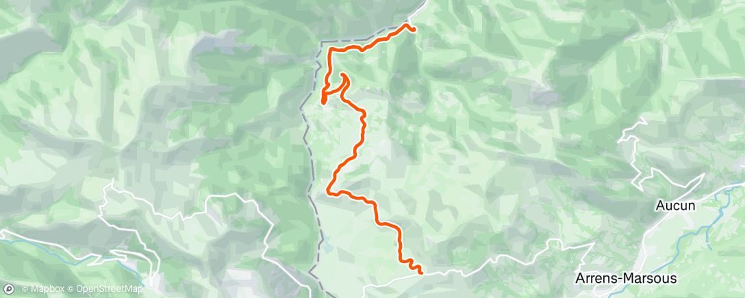 Map of the activity, Sortie vélo dans l'après-midi