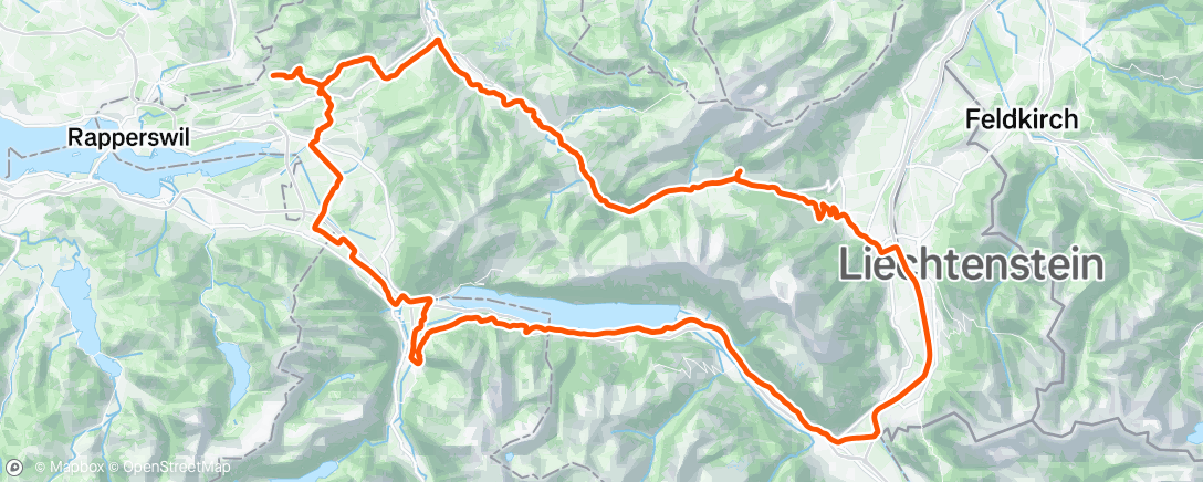 Map of the activity, Kampf geg de Wind