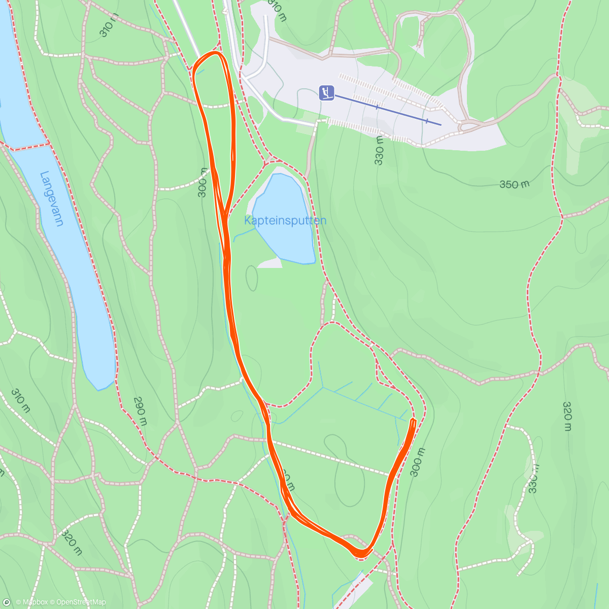 Map of the activity, Sesongavslutning