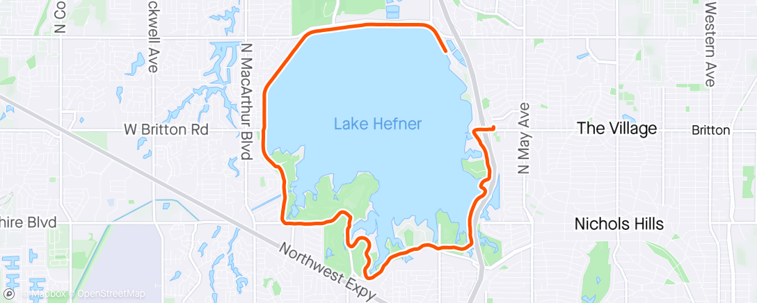Map of the activity, Apple Watch screwed me out of 1+ miles but got her done.