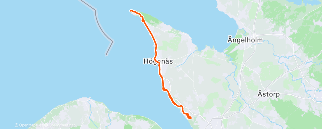 Map of the activity, Morning Ride