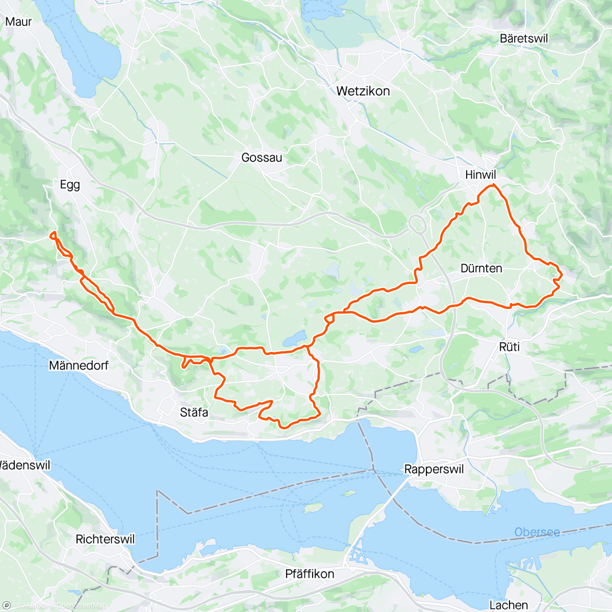 Map of the activity, Pfanni Toürli mit em E-Bike