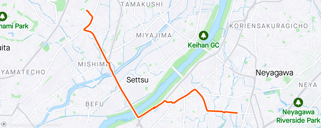 アクティビティ「Suita / Neyagawa, 国土交通省 近畿運輸局 大阪運輸支局」の地図