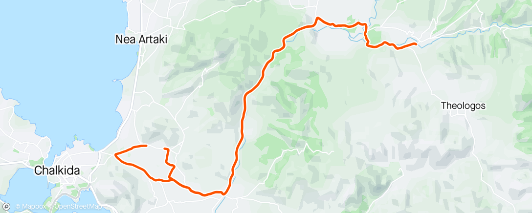 Map of the activity, Πούρνος