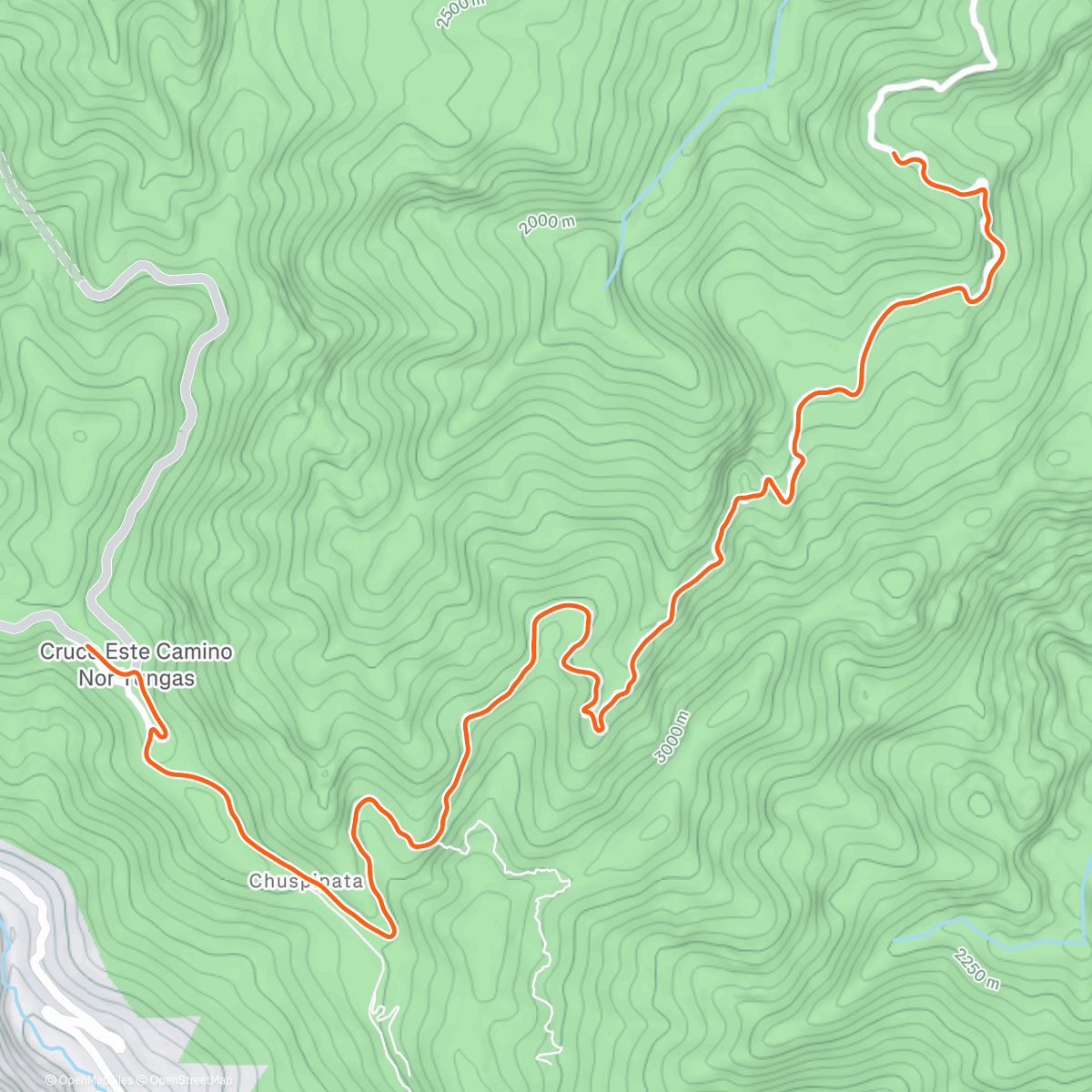 Map of the activity, ROUVY - Death Road | Yungas | Bolivia