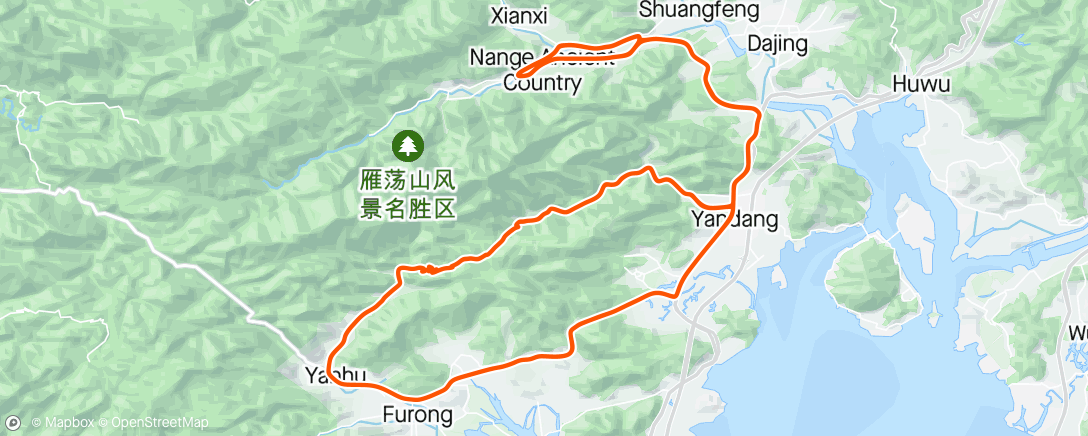 Map of the activity, China League-Stage 7-P13