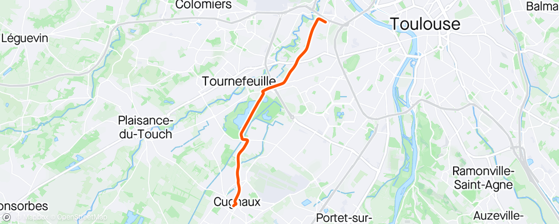 Mappa dell'attività Avec le vélo de route, ça change un peu 😄