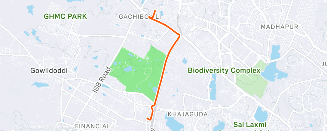 Map of the activity, #PedalBackFromWorkplace Day 470