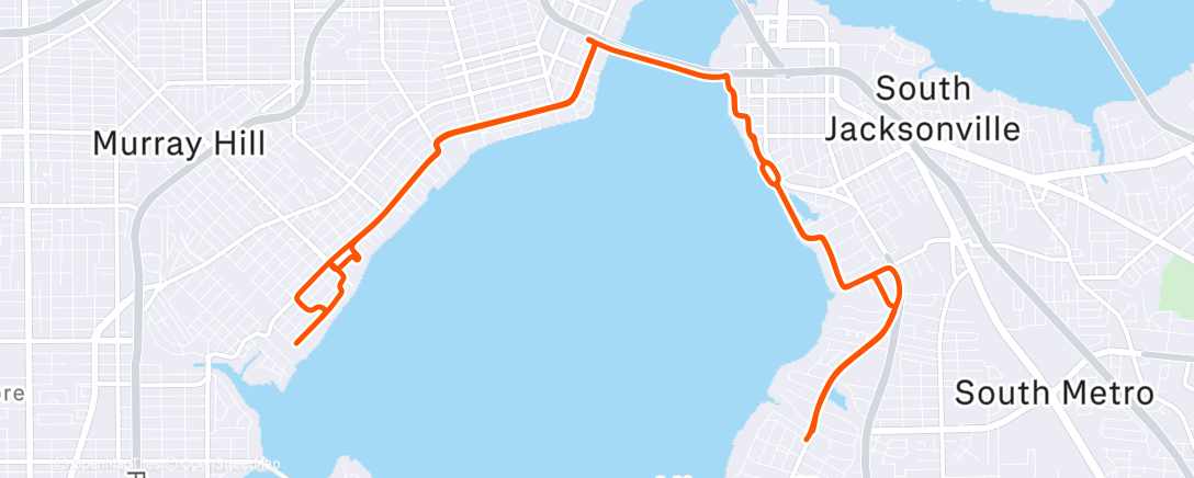 Map of the activity, Afternoon Ride