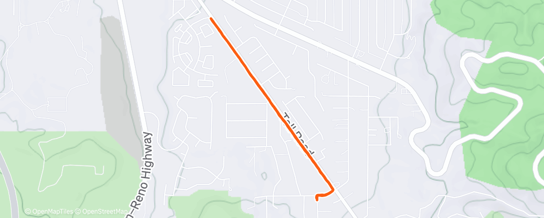 Map of the activity, Freya’s walk