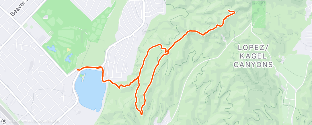 Map of the activity, Trail Coasters