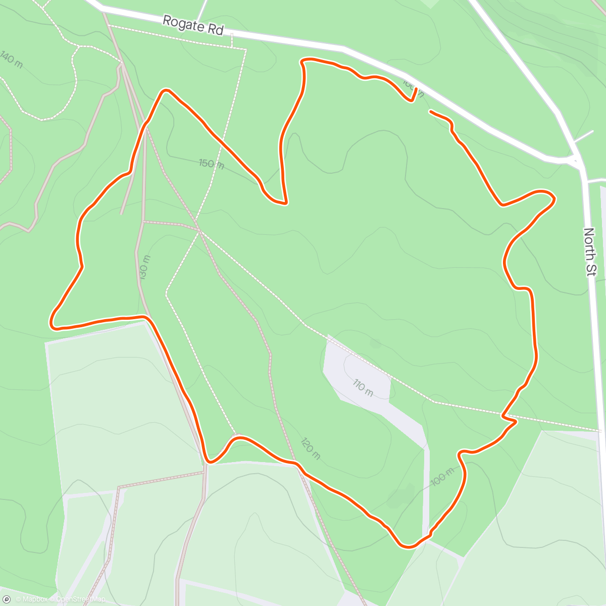 Map of the activity, Afternoon Walk 🐶🐶🚶🏻‍♂️