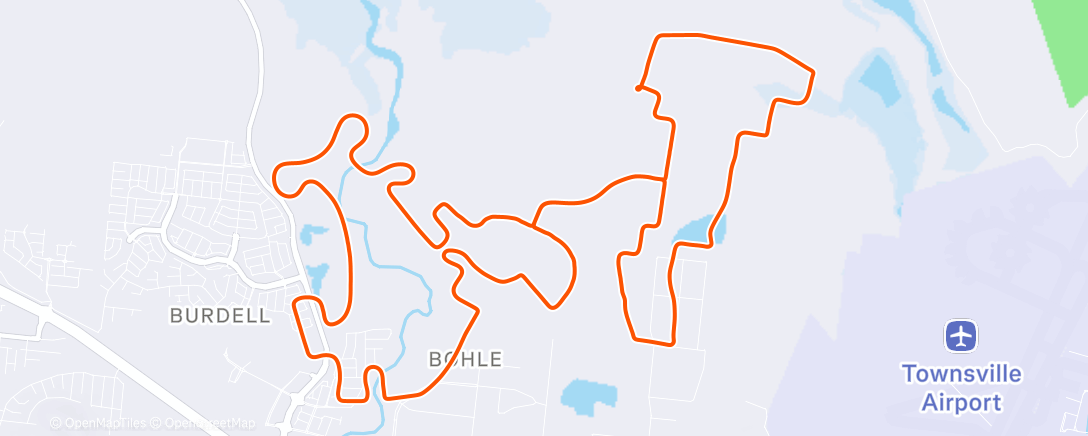 Map of the activity, MyWhoosh - MyWhoosh INSCYD Power Performance Decoder
