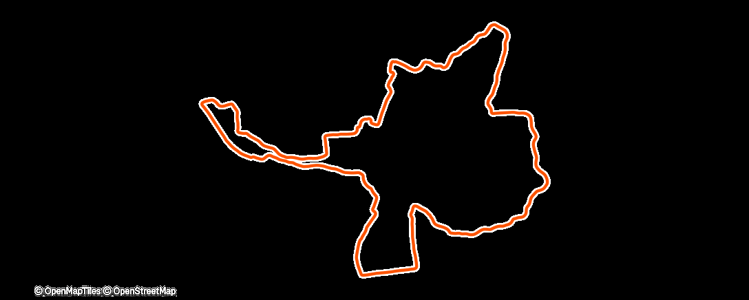 Map of the activity, Gassirunde extended 🐕‍🦺 🏃‍♂️
