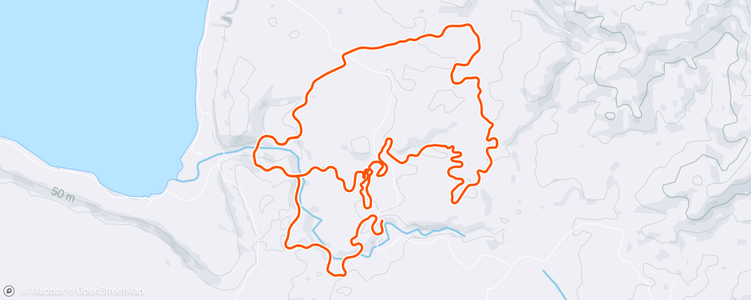 Map of the activity, Zwift - Tanja Erath - FTP Booster  on Power to the Portal in Makuri Islands