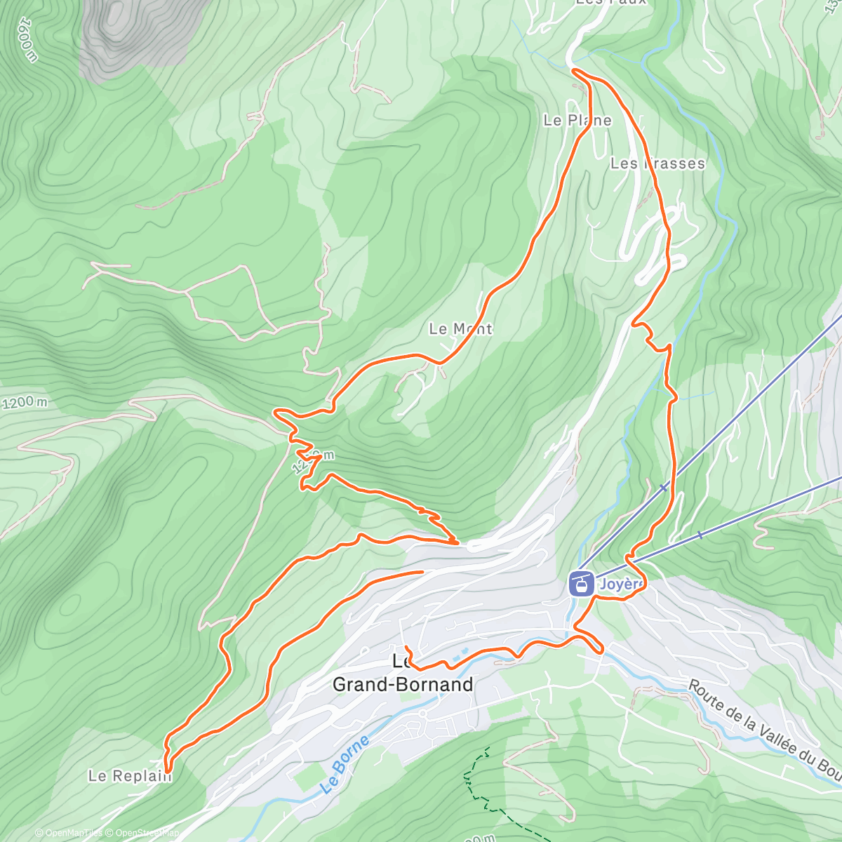 Mapa de la actividad (Run du matin 🥶)