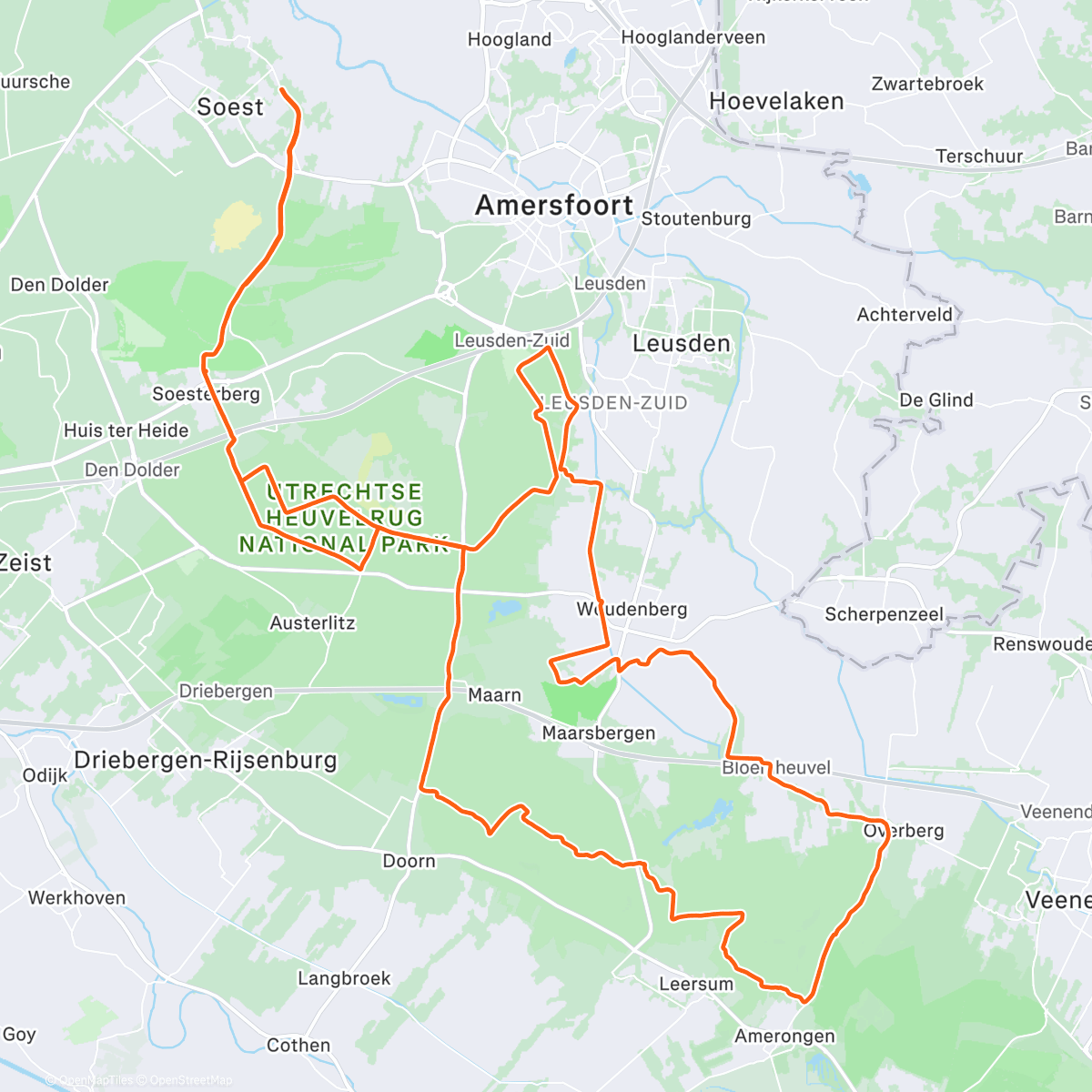 Map of the activity, Op de kortste dag was er ineens veel licht! En dus een grote glimlach.