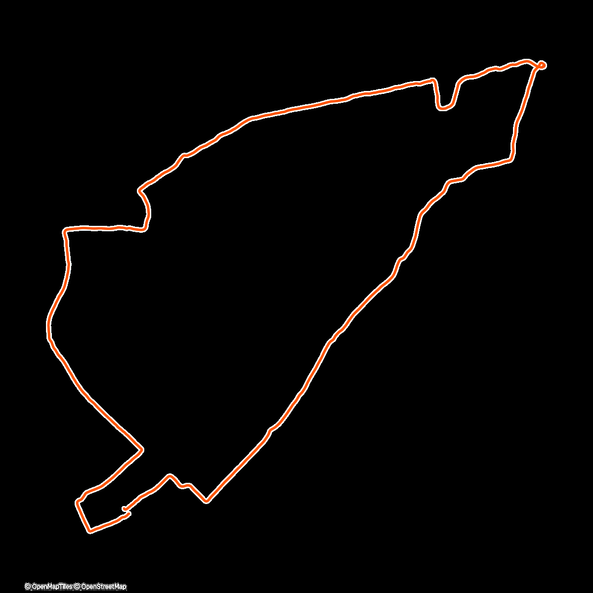Map of the activity, Nase frei laufen