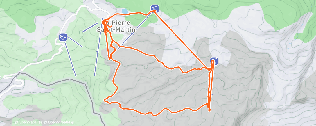 Карта физической активности (Morning Snowboard 💀)