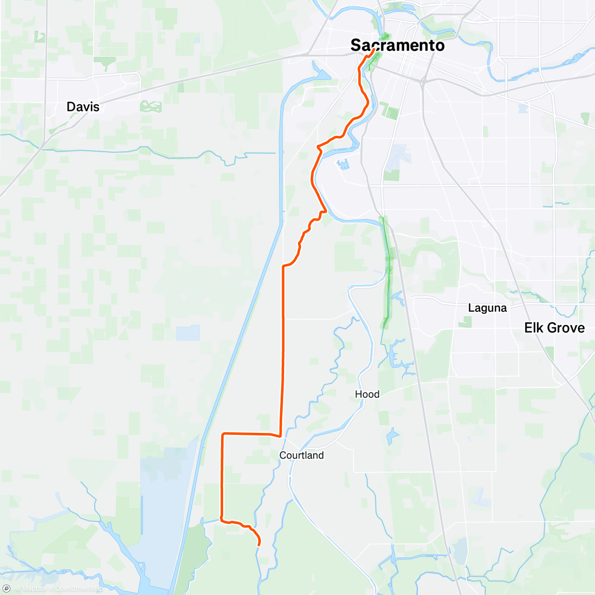 Carte de l'activité ROUVY - Wavy Ride Endurance