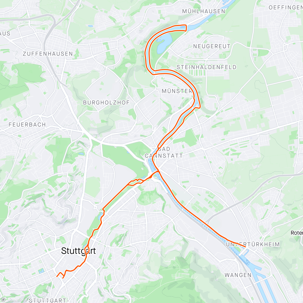 Map of the activity, 90min.-GA-Runde auf dem Rennrad ☀️🚴🏼‍♀️🥳 with me, myself and I 😅