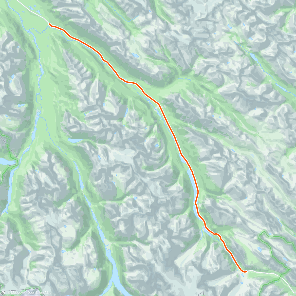 Map of the activity, 🐹 S27E04_ROUVY - Jasper National Park | Canada