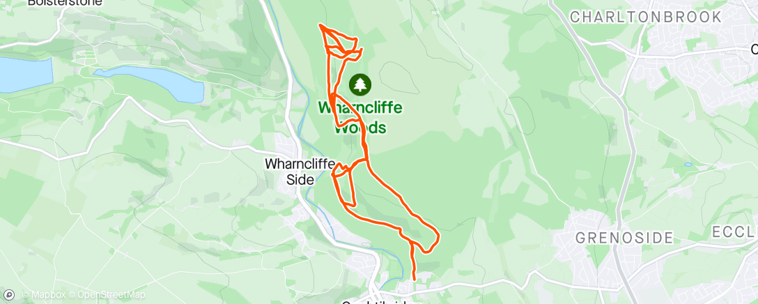 Map of the activity, Wharny in the sun.  Been a few years😁